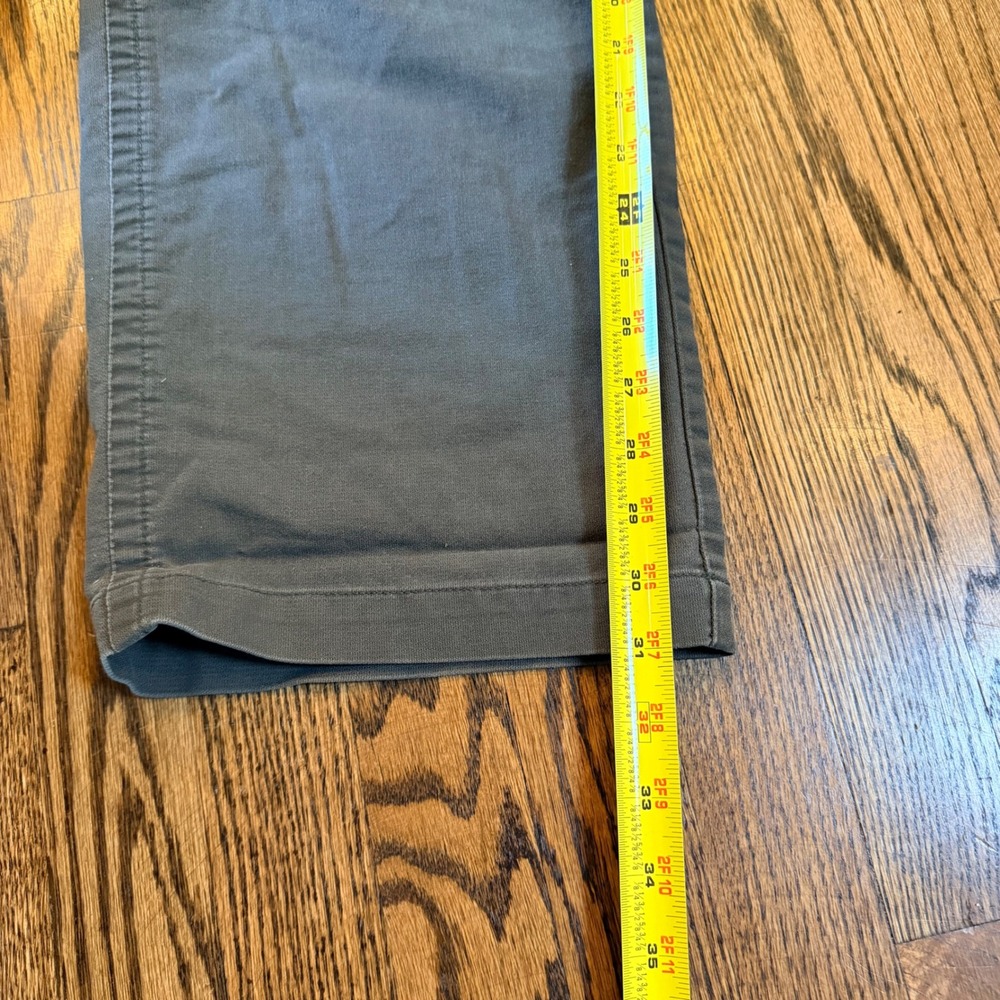 Vintage Dockers Relaxed Fit Chino Pants Side Zipper‎ Pocket 34x30 Green - Picture 7 of 11